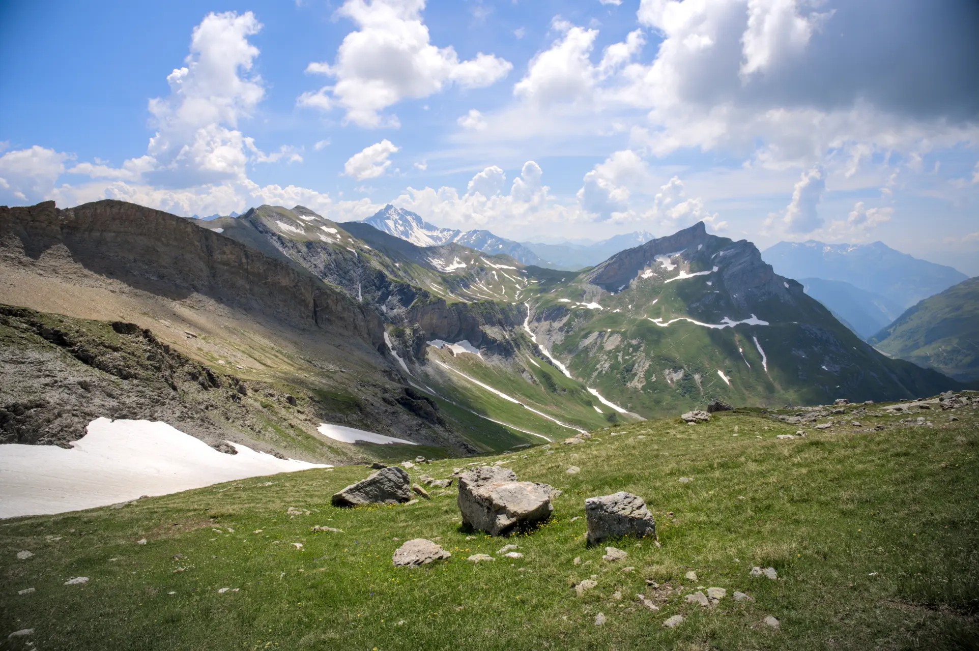 Sopra il Col de la Croix Bonhomme - TMB