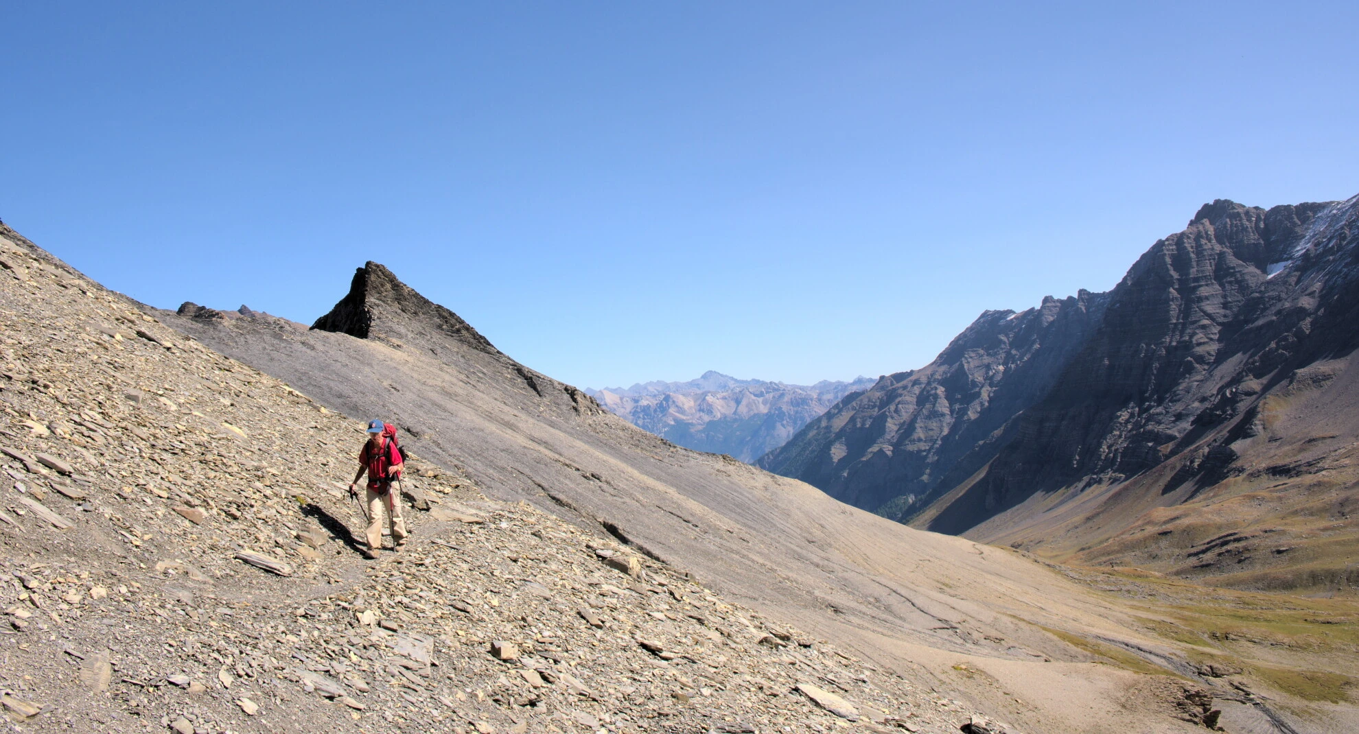 Il col de l'Aup Martin, 2.761 m