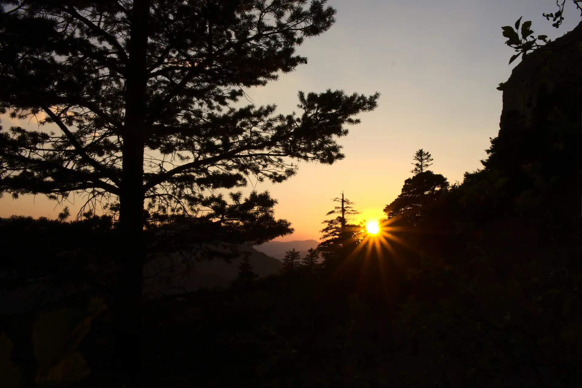 Tramonto nel Dévoluy