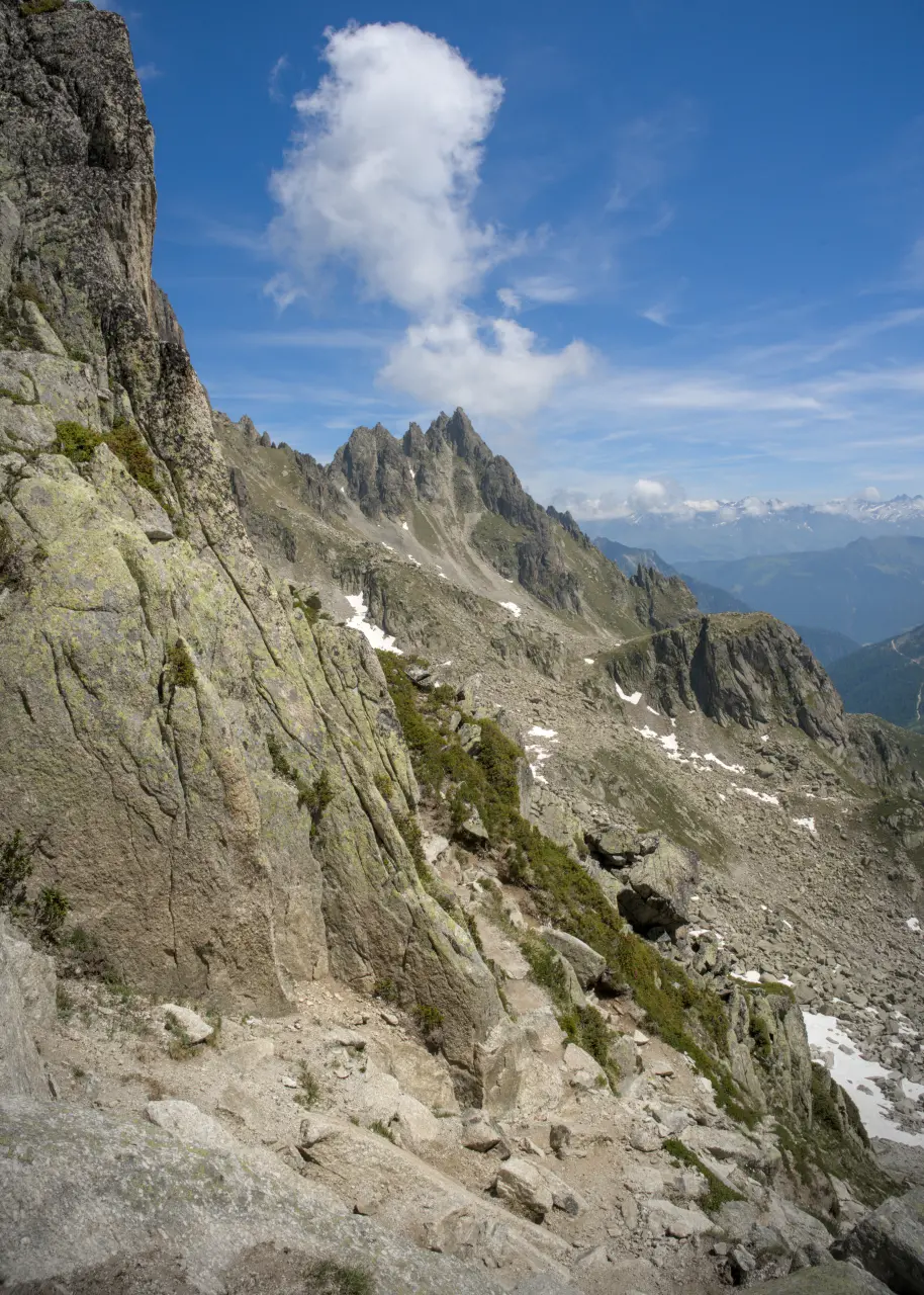 Fenetre d'Arpette - Vista Est