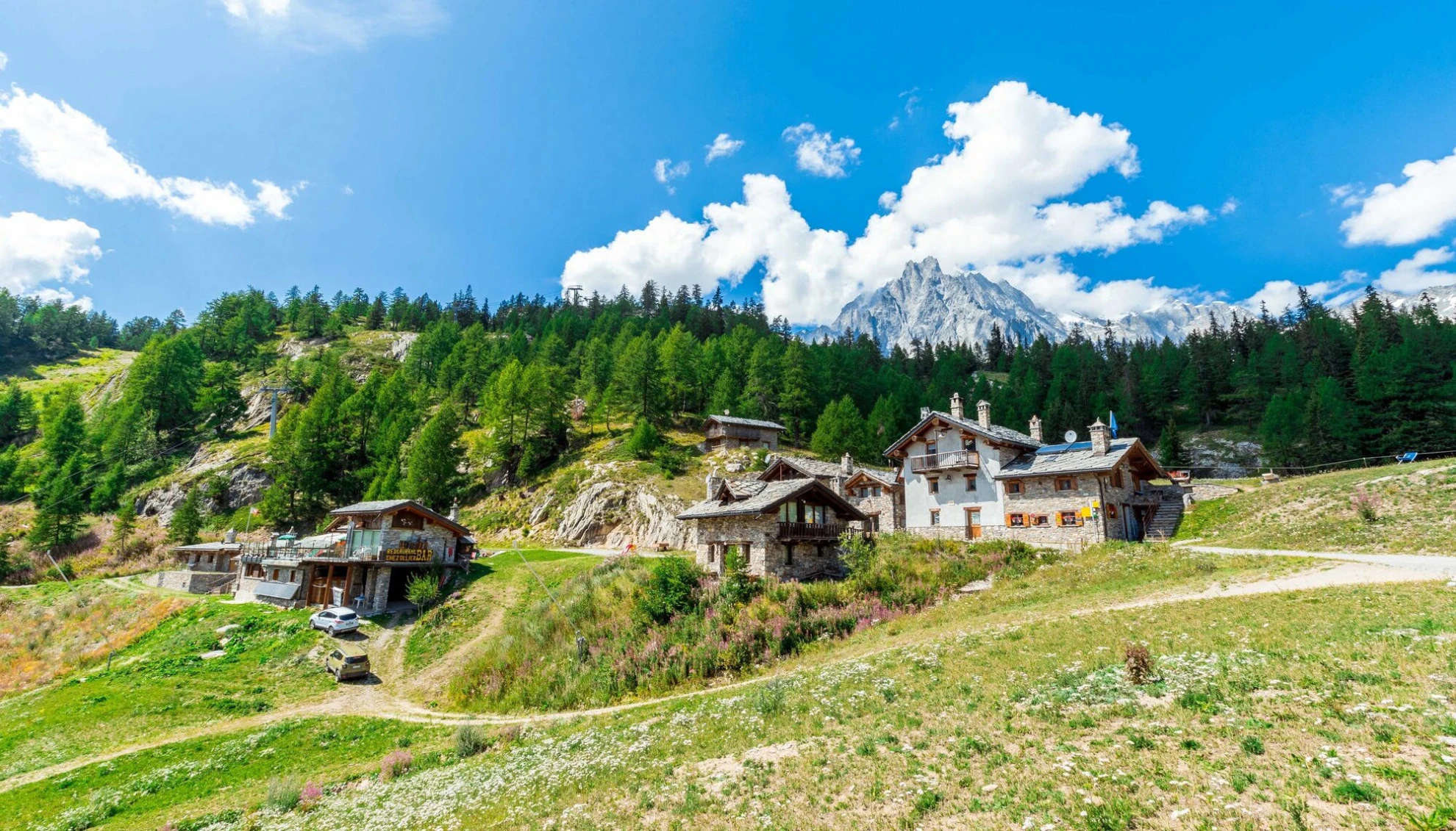 Gîte Le Randonneur du Mont Blanc al Col Chécrouit