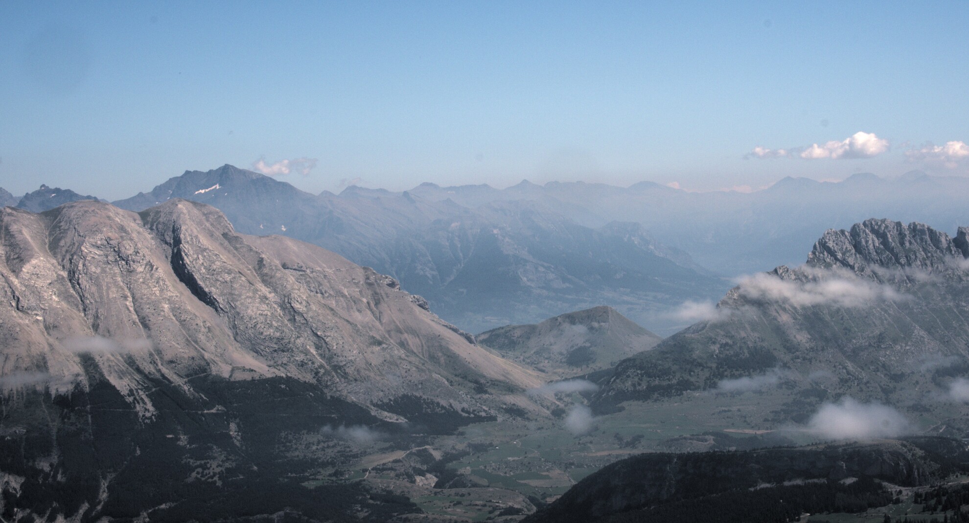 Panorama dal Rocher Rond nel Devoluy