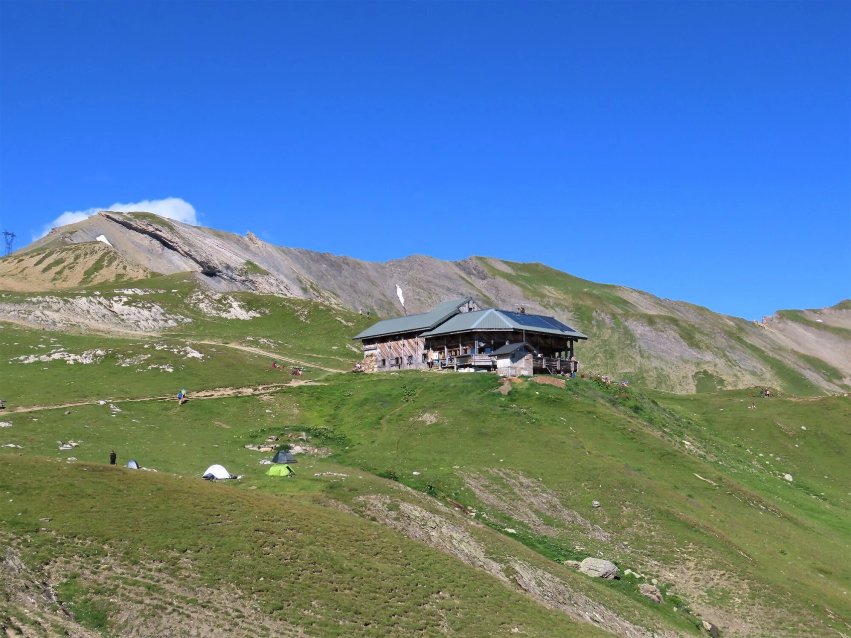 Refuge de la Croix du Bonhomme, al colle sul Tour du Mont-Blanc