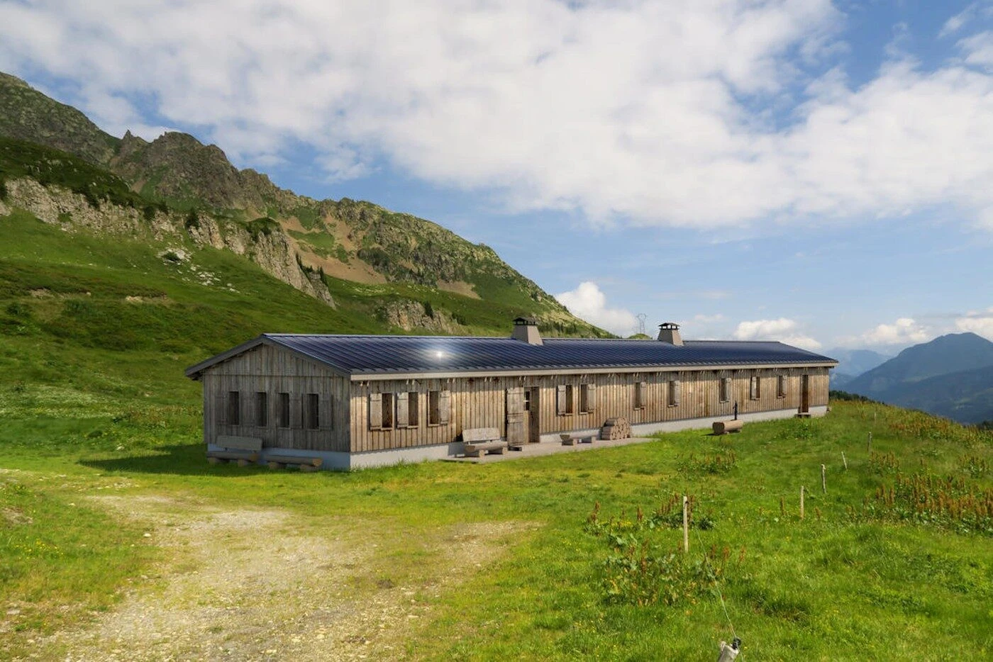 Refuge des Prés, alpeggio sopra Les Contamines