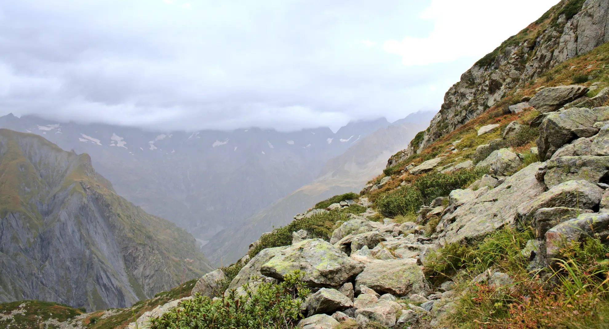 Sentiero balcone Chabourneou Vallonpierre